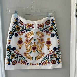 Embroidered Skirt